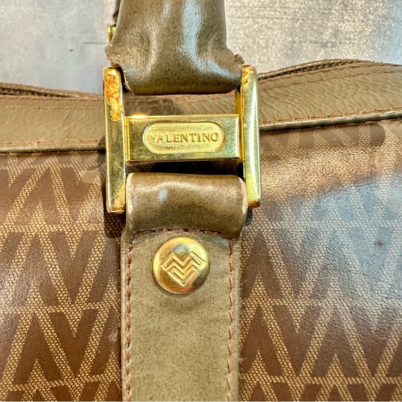 MARIO VALENTINO VINTAGE BOSTON BAG - Picture 4 of 15